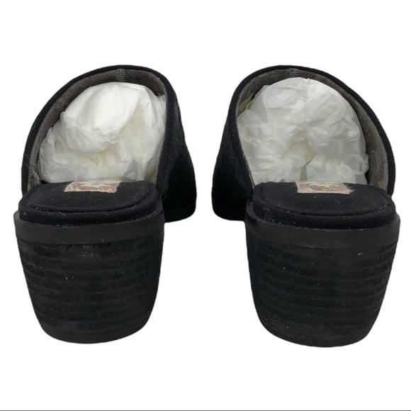 🆕 Band of Gypsies Parker Black Rope Heeled Slip-On Mules - Picture 6 of 9